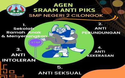 AGEN SRAAM ANTI PIKS SMP NEGERI 2 CILONGOK